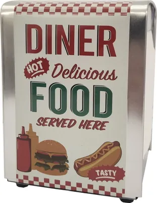 Produktbild von OOTB Metall-Serviettenspender Diner ca. 14 x 10 cm