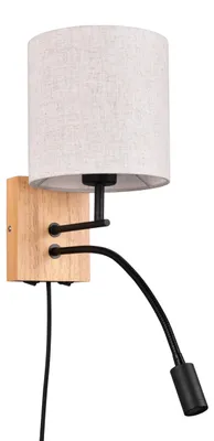 Image de Trio Nilam Applique E27 ⌀18cm Naturel