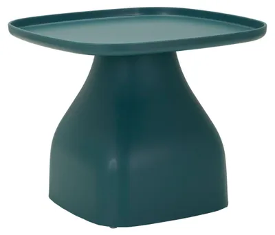 Image de Mauro Ferretti table d'appoint Gea 48x48x38 cm bleu