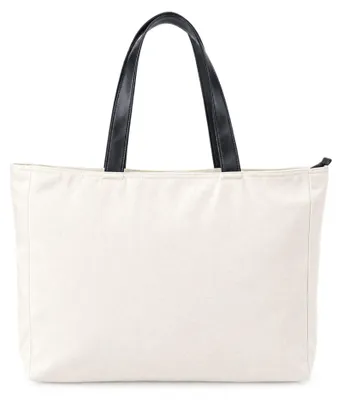 Produktbild von Canvas Shopper Damen, Einkaufstasche Schultertasche Groß, Damentasche Sport, Büro, Reisen