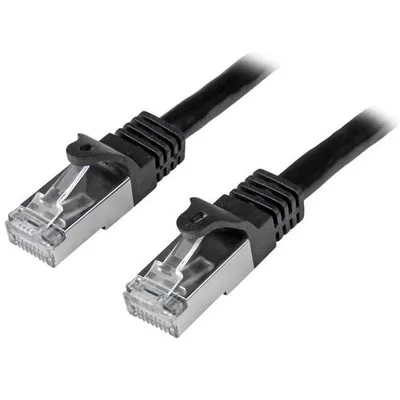 Produktbild von StarTech.com Cat6 Netzwerkkabel - geschirmt (SFTP) - 1m - Schwarz, 1 m, Cat6, SF/UTP (S-FTP), RJ-45, RJ-45, Schwarz
