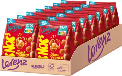 Produktbild von Lorenz Nic Nac's Erdnüsse in Teighülle (14x110g Beutel)