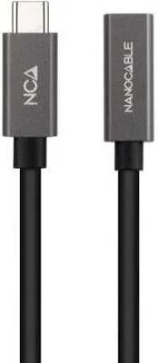Obrázok produktu pre Nanocable 10.01.4402, 2 m, USB C, USB C, USB 3.2 Gen 2x2, 20 Gbit/s, Čierna