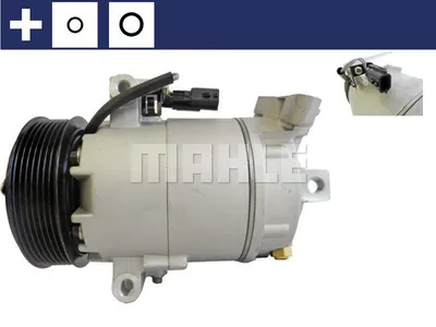 Produktbild von MAHLE ACP 164 000S CVC5 Klimaanlage Klimakompressor PAG 46 R134a für NISSAN Qashqai / Qashqai +2 I (J10, NJ10) für RENAULT Scénic III (JZ0/1)