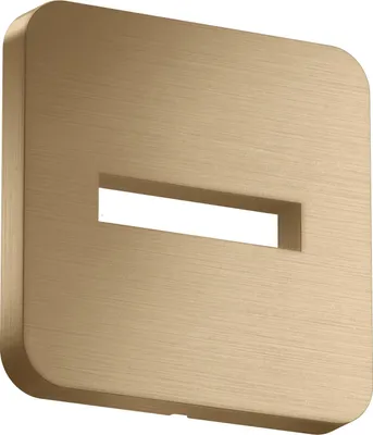Immagine prodotto di hansgrohe AXOR ShowerSolutions rosace, softsquare, 130x130mm, 35214140, 35214140