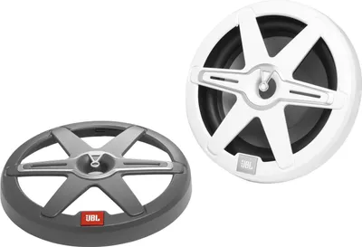 Image de JBL Club Marine 10 inch (250 mm) - Subwoofer - 300W RMS - 7 modes LED - incl. Grille Witte & Grijze