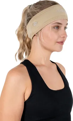 Produktbild von Stark Soul® Premium Sportstirnband – Feuchtigkeitsableitendes, Rutschfestes Stirnband für Männer und Frauen – Beige
