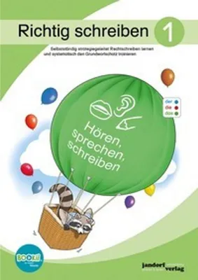 Produktbild von Richtig schreiben 1 (DaZ) BOOKii
