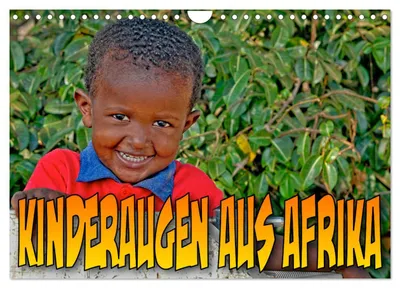 Produktbild von Kinderaugen aus Afrika (Wandkalender 2027 DIN A4 quer), CALVENDO Monatskalender