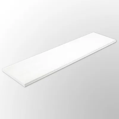 Produktbild von Regalboden weiß 120 x 25 x 1,6 cm Melaminbeschichtet
