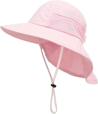 Produktbild von Kinderzonnehoed Mädchen Jungen Nekkap Beschützende Sommerhut für Mädchen und Jungen