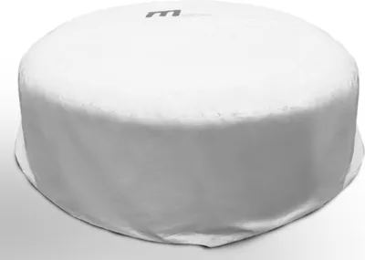 Produktbild von Mspa Whirlpool Abdeckung | 190x70cm - Abdeckhaube für 4 Personen Pool - Cover - Schutzhülle - Abdeckplane - Robust - Wärmespeicher - Nylon (Weiß)