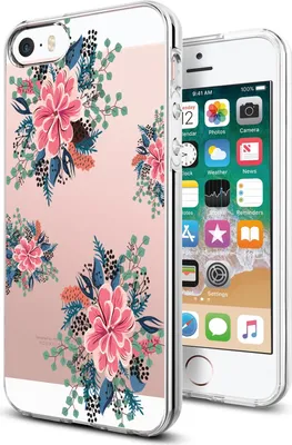 Obrázok produktu pre TPU kryt s motívom pre Apple iPhone 5 / 5S / SE silikónové puzdro so vzorom ochranný kryt mobilného telefónu