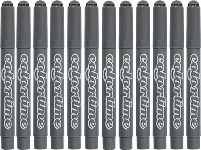 Produktbild von Creativ Company 37361, 12 Stück(e), Grau, 3 Jahr(e), Rundspitze, Grau, Rund