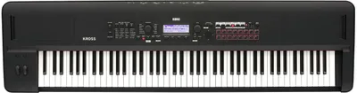 Produktbild von Korg KROSS2 88 MB, Digitaler Synthesizer, Schwarz, Weiß, 1448 mm, 383 mm, 136 mm, 12,3 kg