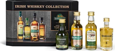 Produktbild von Kilbeggan Co. Distilling Irish Whiskey Collection | 40 % vol | 4 x 0,05 l | insgesamt 0,2 l