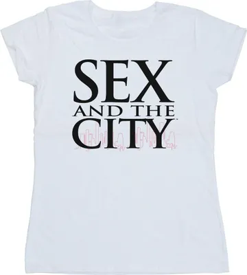 Produktbild von And The City - T-Shirt für Damen BI43613 (XXL) (Weiß)