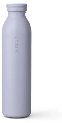 Produktbild von Trinkflasche Edelstahl 600ml Thermoflasche isoliert Sport Flasche lila Vinsun