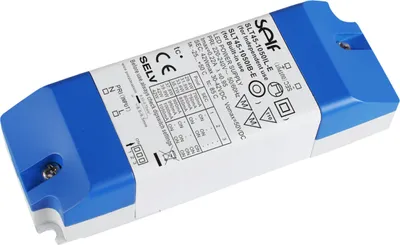 Produktbild von SELF SLT45-1050IL-E, Installationsnetzteil IP20 45W 30-42V 700-1050mA