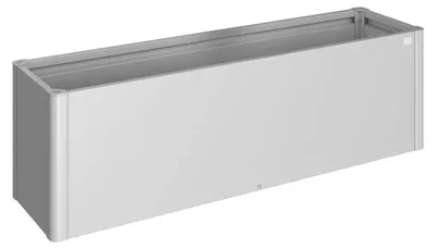 Produktbild von Hochbeet klassisch biohort Pflanzbeet Belvedere Midi Gr. 200 201 x 53 x 61 cm silber