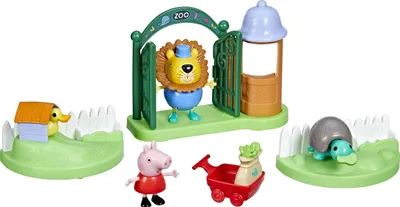 Immagine prodotto di Hasbro Peppa visita lo zoo