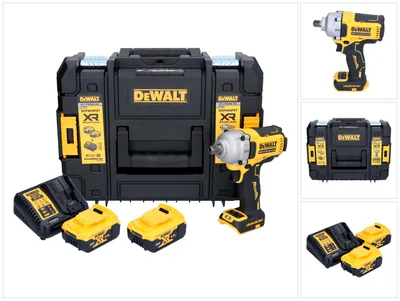 Image de DeWalt DCF 892 P2T Clé à choc 18 V 813 Nm 1/2'' Brushless + 2x batterie 5,0 Ah + chargeur + TSTAK