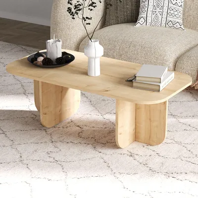 Produktbild von Skye Decor, Becaj - Sapphire Oak, Couchtisch, Saphir-Eiche, 100% MELAMINBESCHICHTETE SPANNPLATTE, 120 x 60 x 41,4 cm