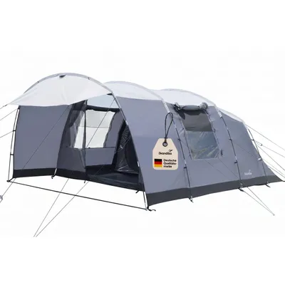 Produktbild von Skandika Tunnelzelt Hafslo 5 Sleeper Protect | Zelt für Camping, 5 Personen, wasserdicht, eingenähter Zeltboden, mit 5000 mm Wassersäule, Vorzelt