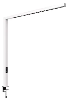 Produktbild von MAUL Tischaufbau Leuchte MAULplinus LED 2.700 - 5.700 K dimmbar Klemmfuß 101,5 cm weiß
