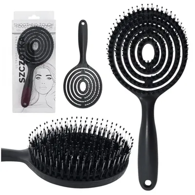 Image de Brosse à cheveux Ecarla Black