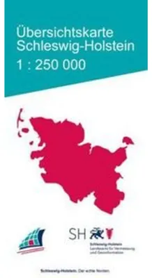 Produktbild von Übersichtskarte Schleswig-Holstein 1:250 000