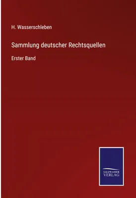 Produktbild von Sammlung deutscher Rechtsquellen