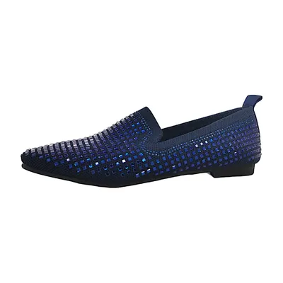 Image de La Strada Femmes Chaussures basses Slipper Bleu Loisirs, Taille:37 EU