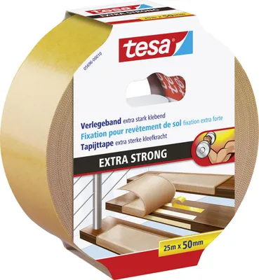 Produktbild von TESA 05696-00010, Montageband, Braun, 25 m, 50 mm