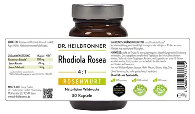Produktbild von Rhodiola Rosea Rosenwurz | 30 Kapseln