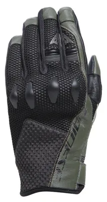 Produktbild von Dainese Karakum Ergo-Tek Motorradhandschuhe (Black/Green,XL)