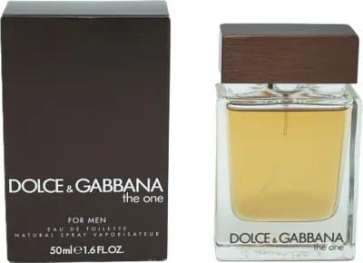 Produktbild von Dolce&Gabbana The One, Männer, 50 ml, Basil (herb),Coriander,Grapefruit, Cardamom,Ginger, Bernstein, Zedernholz, Tabak, Amber,Cedar,Tobacco