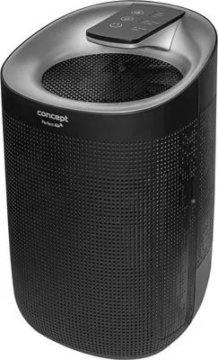 Immagine prodotto di Concept Perfect Air OV1210 2 in 1 deumidificatore e purificatore d'aria 750 ml/giorno per ambienti fino a 25m2 Filtrazione a 3 stadi Filtro Hepa 13 carbone Purificatore d'aria per ambienti 1L nero