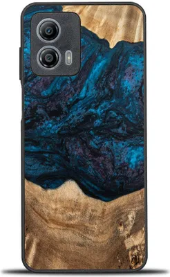 Produktbild von Holzhülle Bewood Unique Planets - Neptun für Motorola Moto G53 5G