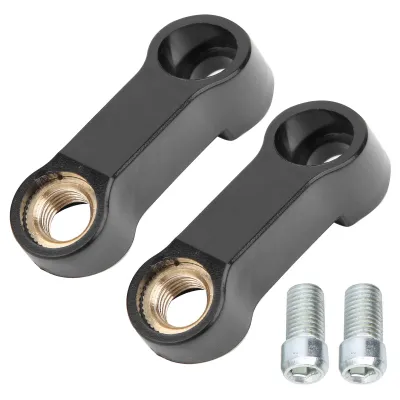 Zdjęcie produktu dla 2 sztuki 0,4 cala M10 uniwersalny adapter przedłużający lusterko motocyklowe akcesoria