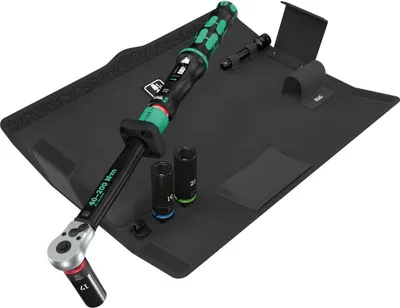 Produktbild von Wera 05075790001 Click-Torque Lock C 3 KFZ-Radwechsel-Set 1, 6-teilig
