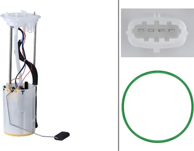 Image de Unité d'alimentation en carburant électrique avec sonde de réservoir HELLA pour FIAT DUCATO Kasten