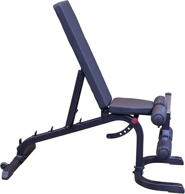 Produktbild von Kombibank | Trainingsbank | Schrägbank | Flachbank | Drückerbank | 6 Rückenlehnenpositionen, 8 Sitzpositionen, Gewicht 25,9 kg, 150 x 69 x 56 cm