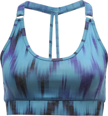Produktbild von Yoga BH Shiva, Ikat aqua, nicht zwickend, zuverlässiger Halt für größere Größen