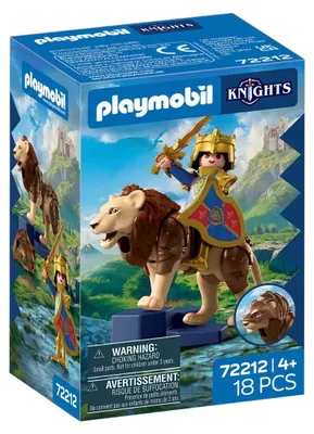 Productafbeelding van PLAYMOBIL Leeuw, Gouden Ridder figuur, meerkleurig. Geschikt voor kinderen, meerkleurig, one size
