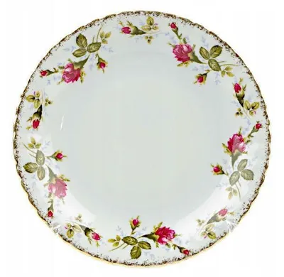 Produktbild von Chodzież Iwona Dessertteller Goldene Rose 21 cm