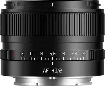Zdjęcie produktu dla Obiektyw z autofokusem, ogniskowa 40 mm, kompatybilny z aparatami bezlusterkowymi, czarny, Sony E-Mount (FE)