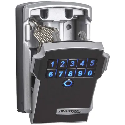 Zdjęcie produktu dla Master Lock sejf na klucze Bluetooth czarny szary 5441EURD