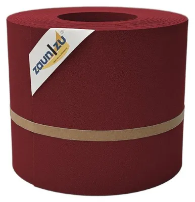 Produktbild von ® Sichtschutzstreifen zaun|zu PREMIUM 26m Rolle PP Zaunblende für Doppelstabzaun Bordeauxrot, 26m