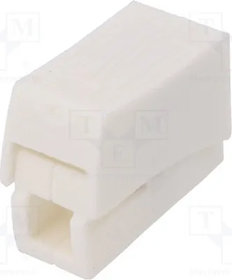 Zdjęcie produktu dla 2 sztuki, zaciski szybkozłączne 24A, typ E.4185, do przewodów o przekroju 1÷2,5 mm², napięcie 400V